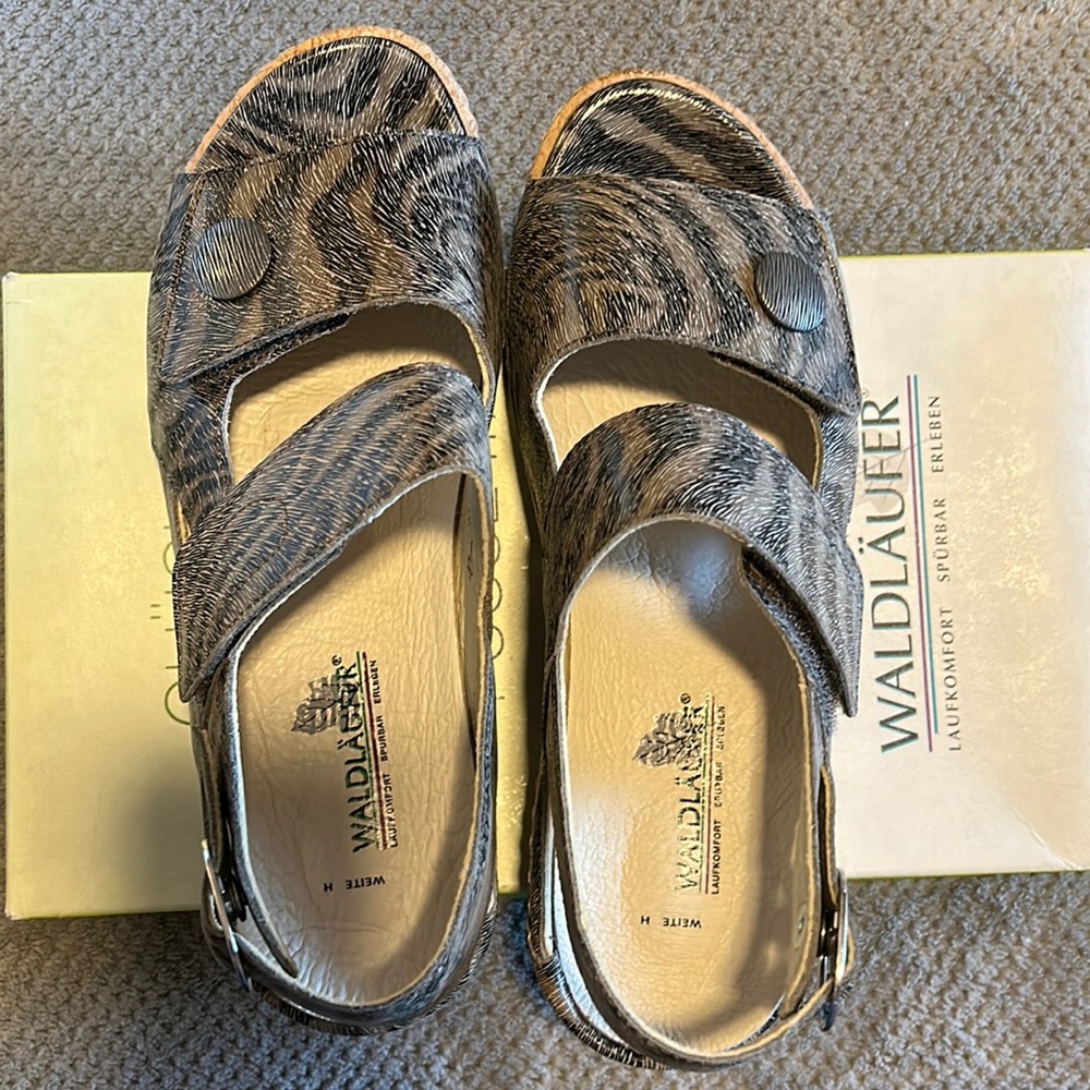 Beautiful detailed Velcro sandals